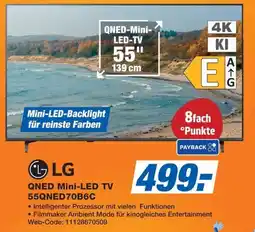 Expert LG QNED Mini-LED TV 55QNED70B6C Angebot