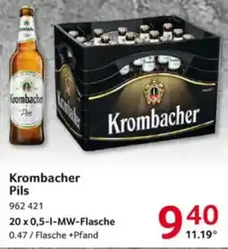 Selgros Krombacher Pils Angebot