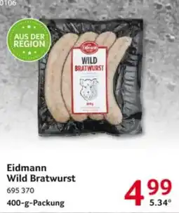 Selgros Eidmann Wild Bratwurst Angebot