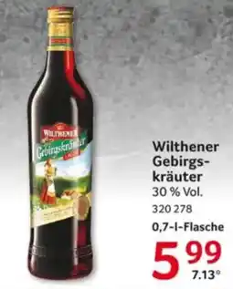 Selgros Wilthener Gebirgskräuter Angebot