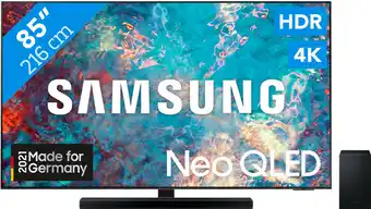 Coolblue Samsung GQ85QN85A Neo QLED (2021) + Samsung HW-Q700A/ZG Angebot