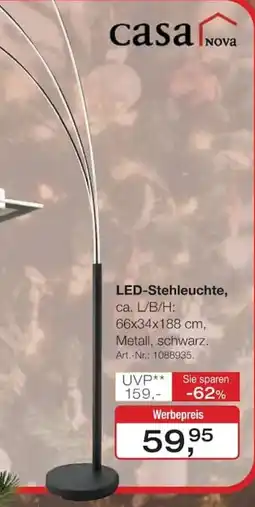 Möbel Inhofer Casa Nova LED-Stehleuchte Angebot