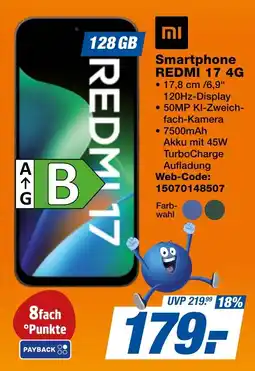 Expert Bening Smartphone REDMI 17 4G Angebot