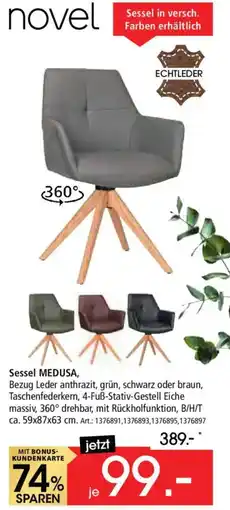 Zurbrüggen Novel Sessel MEDUSA Angebot