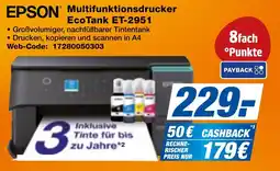 Expert Bening EPSON Multifunktionsdrucker EcoTank ET-2951 Angebot