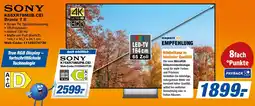 Expert Bening SONY LED-TV 164 cm Angebot