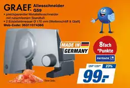 Expert Bening GRAEF Allesschneider G59 Angebot
