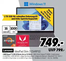 MEDIMAX Lenovo IdeaPad Slim 3 15ARP10 Angebot