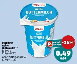 PENNY Milprima Reine Buttermilch Angebot