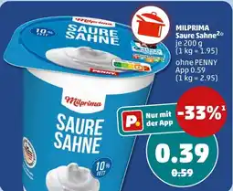 PENNY Milprima Saure Sahne Angebot
