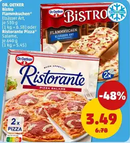 PENNY Dr. Oetker Ristorante Pizza Salame Angebot