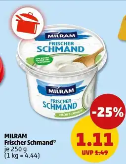 PENNY MILRAM Frischer Schmand Angebot
