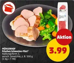 PENNY MÜHLENHOF Frisches Schweine-Filet* Angebot