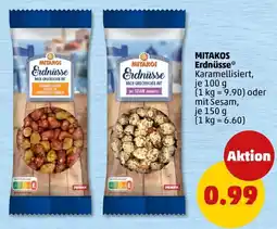 PENNY MITAKOS Erdnüsse Angebot