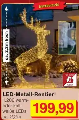 Jawoll LED-Metall-Rentier Angebot