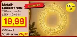Jawoll Metall-Lichterkranz Angebot