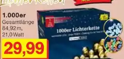 Jawoll 1000er Lichterkette Angebot
