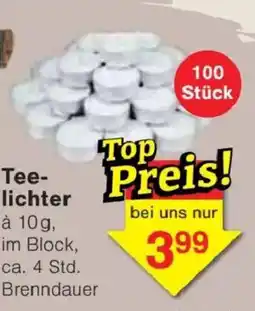 Jawoll Tee-lichter Angebot
