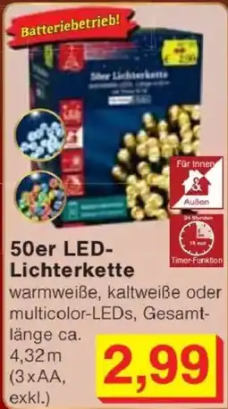 Jawoll 50er LED-Lichterkette Angebot