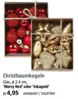 Bauhaus Christbaumkugeln Angebot