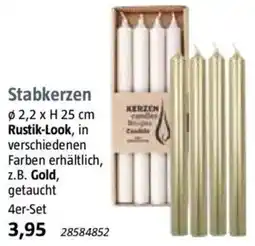 Bauhaus Stabkerzen Angebot