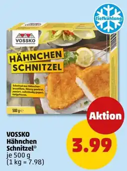 PENNY VOSSKO Hähnchen Schnitzel Angebot