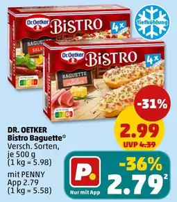 PENNY DR. OETKER Bistro Baguette Angebot