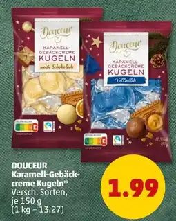 PENNY Douceur Karamell-Gebäckcreme Kugeln Angebot