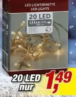 Posten Börse LED LICHTERKETTE Angebot