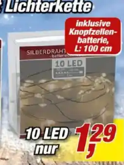 Posten Börse SILBERDRAHT Lichterkette Angebot