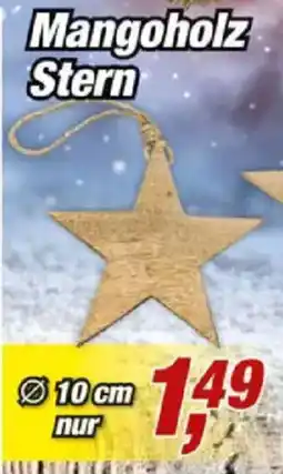 Posten Börse Mangoholz Stern Angebot