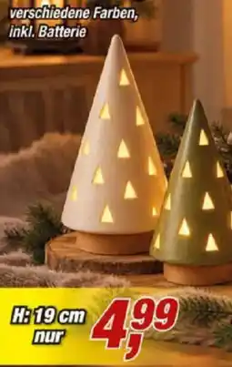 Posten Börse LED Steingut Lichtbaum Angebot