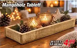 Posten Börse Mangoholz Tablett Angebot