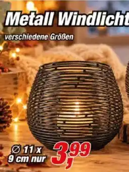 Posten Börse Metall Windlicht Angebot