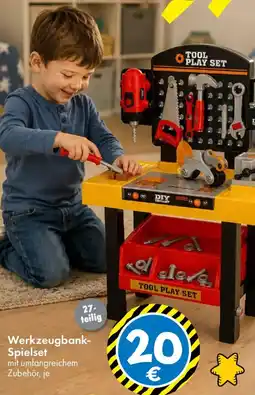 TEDi Werkzeugbank-Spielset Angebot