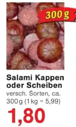 Jawoll Salami Kappen oder Scheiben Angebot