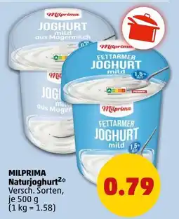 PENNY Milprima Naturjoghurt Angebot