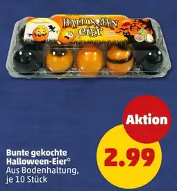 PENNY Bunte gekochte Halloween-Eier* Angebot