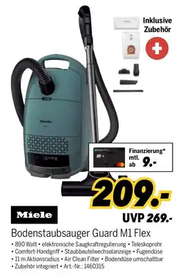 MEDIMAX Miele Bodenstaubsauger Guard M1 Flex Angebot