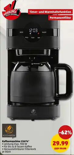 PENNY KOCHWERK Kaffeemaschine 15674 Angebot