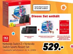 MEDIMAX Nintendo Switch 2 + Nintendo Switch Sports Resort-Set Angebot
