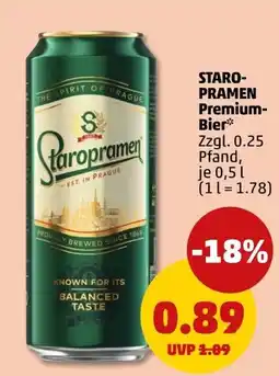 PENNY Staropramen Premium-Bier Angebot