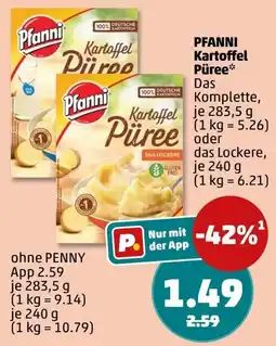 PENNY PFANNI Kartoffel Püree Angebot