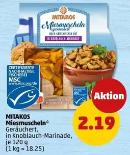 PENNY MITAKOS Miesmuscheln* Angebot