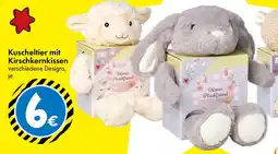 TEDi Warm Plushfriend Kuscheltier mit Kirschkernekissen Angebot