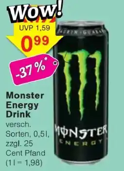 Jawoll Monster Energy Drink Angebot