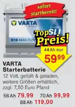 Jawoll VARTA Starterbatterie Angebot