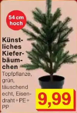 Jawoll Künstliches Kiefer-bäumchen Angebot