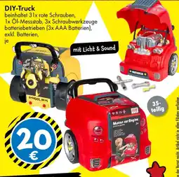 TEDi DIY-Truck Angebot