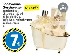TEDi Badewanne Geschenkset Angebot